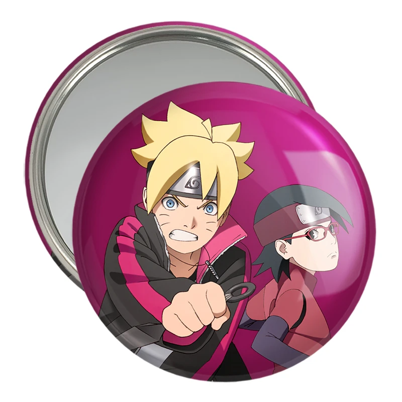 آینه جیبی خندالو مدل بوروتو اوزوماکی انیمه بوروتو Boruto  کد 15727