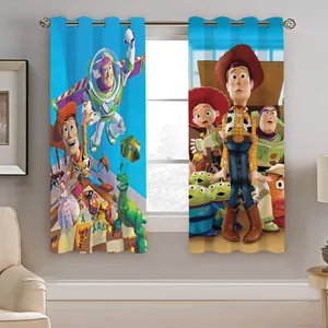 پرده نیروانا طرح اسباب بازی ها کودک مدل مخمل کد 8210 سایز 140×200 سانتی متر