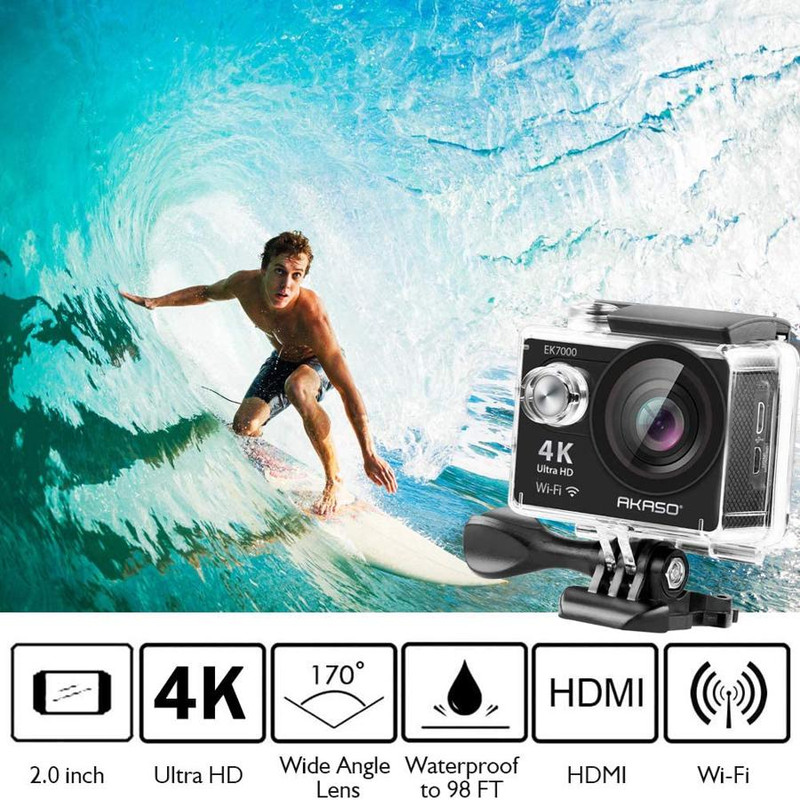 دوربین فیلم برداری ورزشی مدل 4K edition