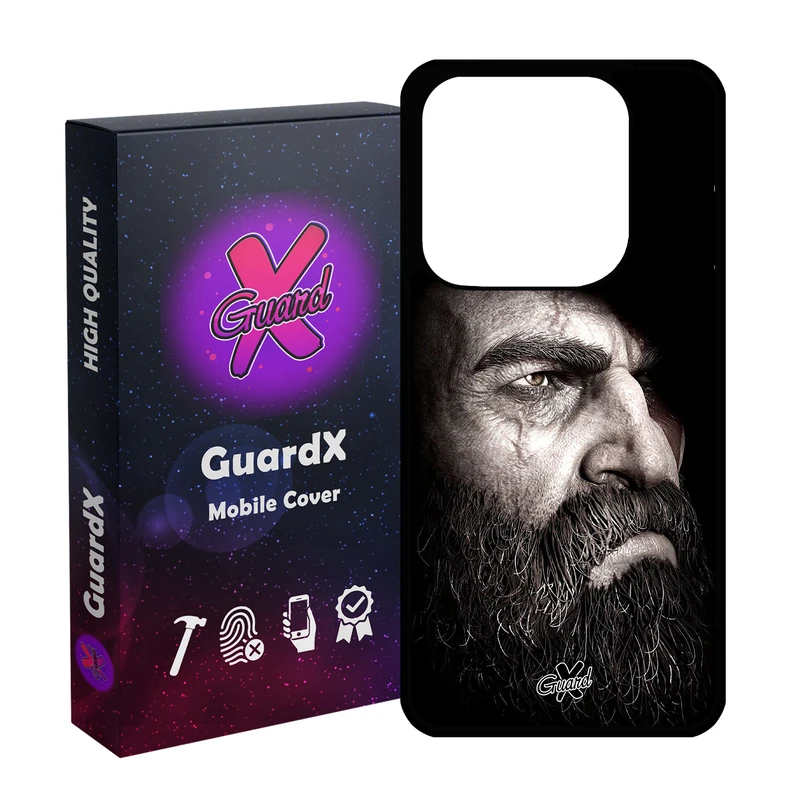 کاور گارد ایکس طرح God of War مدل 10100 مناسب برای گوشی موبایل شیائومی Redmi Note 14 4G