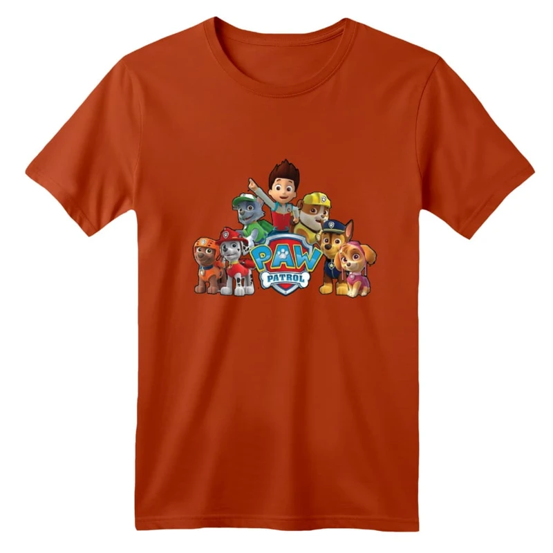 تی شرت آستین کوتاه بچگانه مدل سگ نگهبان کد ۸