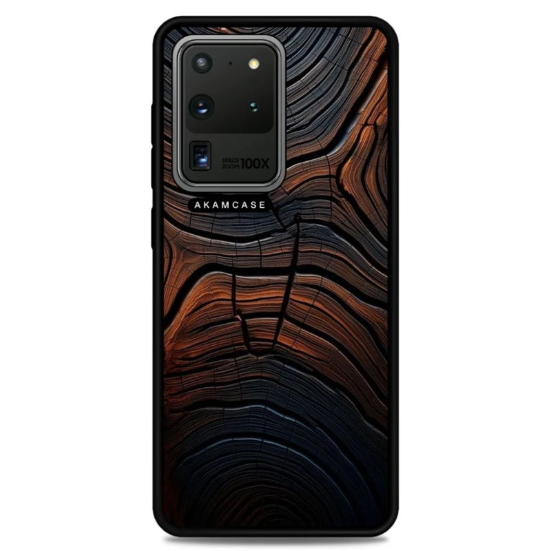 کاور آکام مدل AMC-WSGS20U-WOOD-17 مناسب برای گوشی موبایل سامسونگ Galaxy S20 Ultra