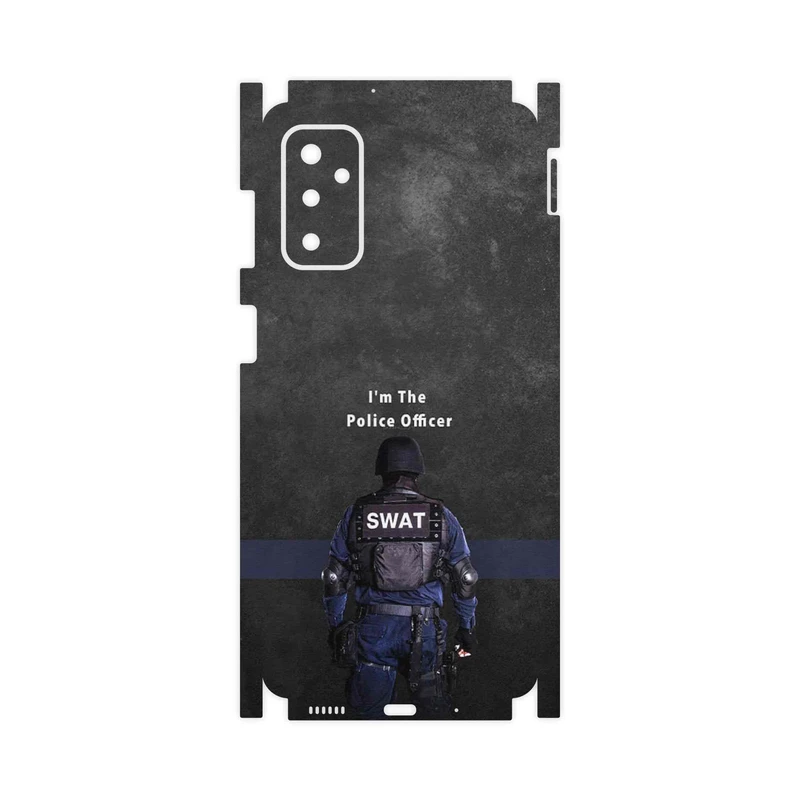 برچسب پوششی ماهوت مدل Police Officer-FullSkin مناسب برای گوشی موبایل سامسونگ Galaxy M52 5G