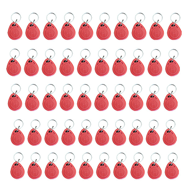 تگ RFID مدل جاسوئیچی کد 125KHZ Em-125-R بسته 50 عددی