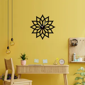ساعت دیواری ماهوت طرح هندسی کد 062