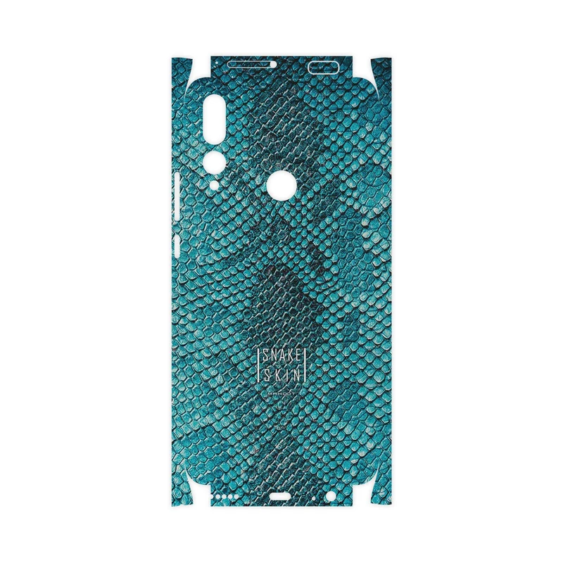 برچسب پوششی ماهوت مدل Blue Snake Skin-FullSkin مناسب برای گوشی موبایل هوآوی Y9 Prime 2019