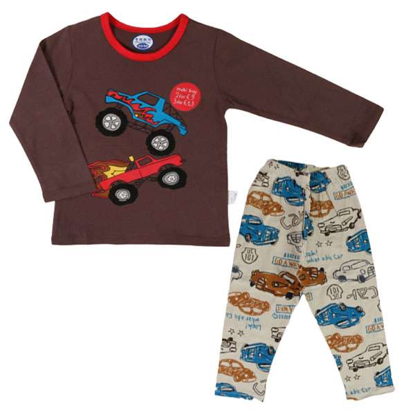 ست تی شرت و شلوار نوزادی مدل chb4814