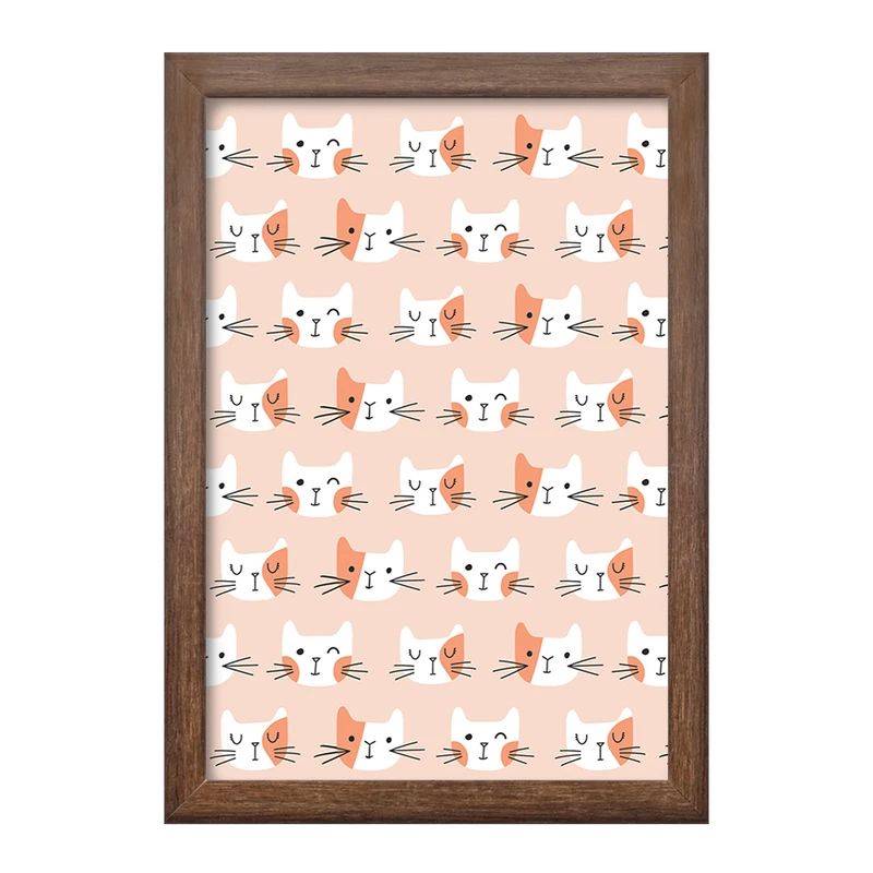 تابلو خندالو طرح گربه Cat  کد 23312