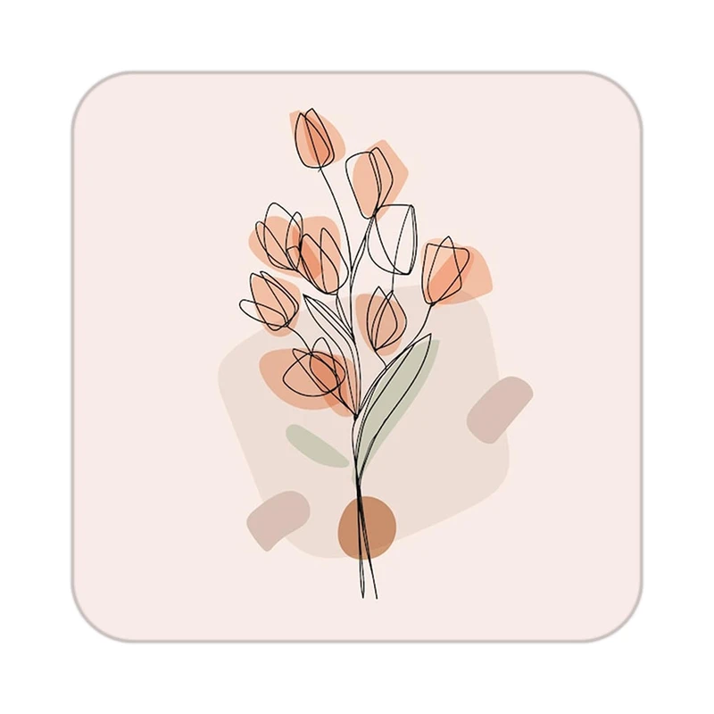 زیر لیوانی کاکتی طرح عاشقانه مدل mp37947