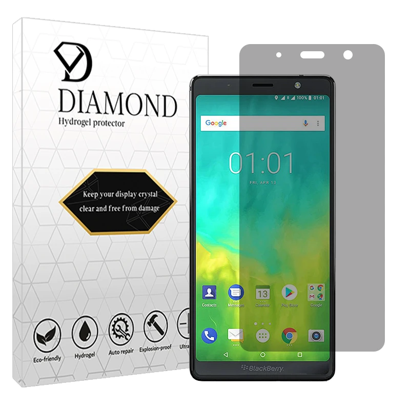 محافظ صفحه نمایش حریم شخصی دیاموند مدل Tough مناسب برای گوشی موبایل بلک بری Evolve