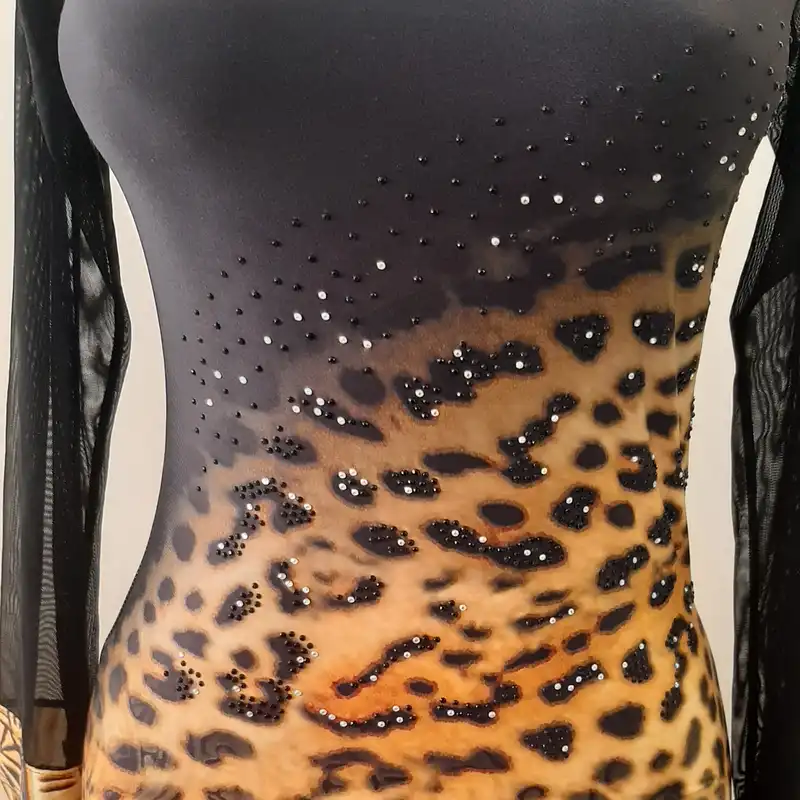 پیراهن زنانه مدل پلنگی