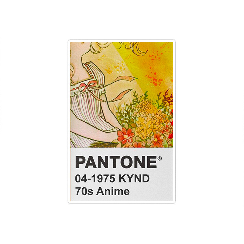 استیکر تزئینی موبایل و تبلت ماسا دیزاین طرح پانتون مدل STK905