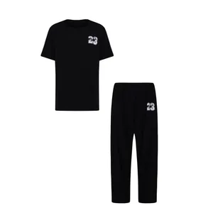 ست تی شرت آستین کوتاه و شلوار زنانه مدل 23