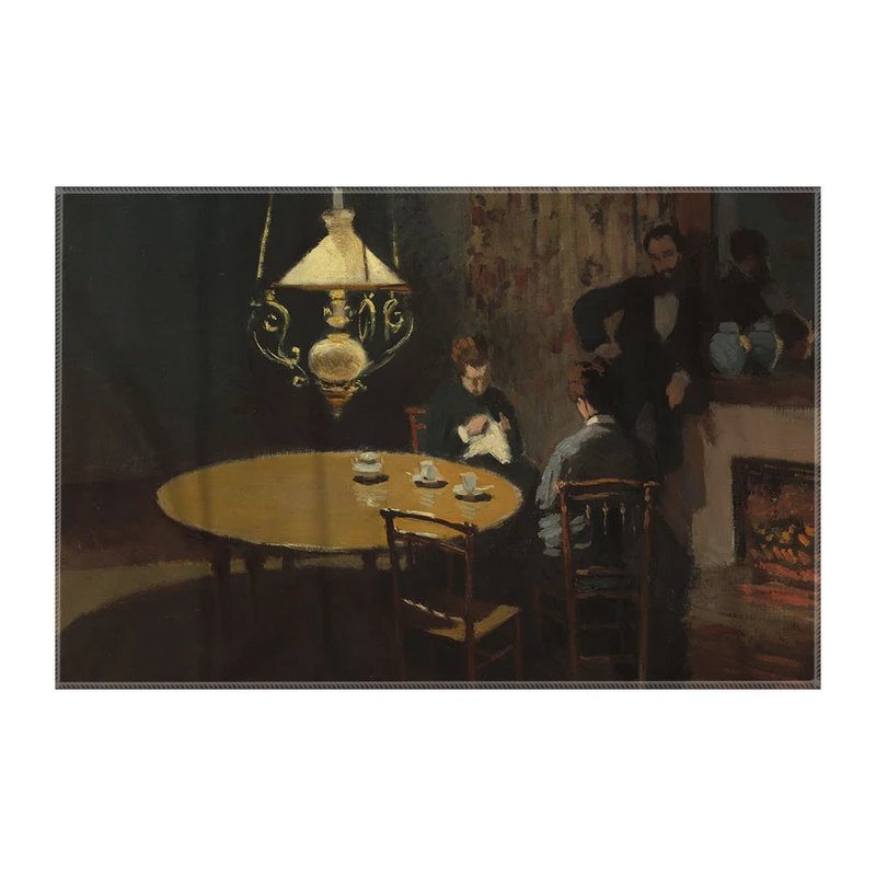 کاغذ کادو ترمه طراحان ایده مدل داخلی، بعد از شام از مونه کد art0234 سایز 57x37 سانتی متر