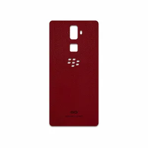 MAHOOT Red-Leather Cover Sticker for BlackBerry Evolve