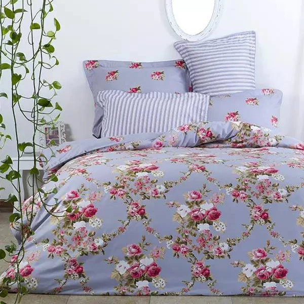 سرویس ملحفه یک نفره 4 تکه ویوانا مدل نانیس