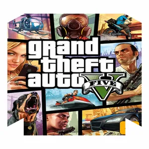 برچسب پلی استیشن ۴ فت مدل Gta v