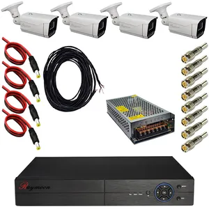 Raymoon CCTV Security System Model 5 Megapixel Code Pack-AHD-5M-4C08