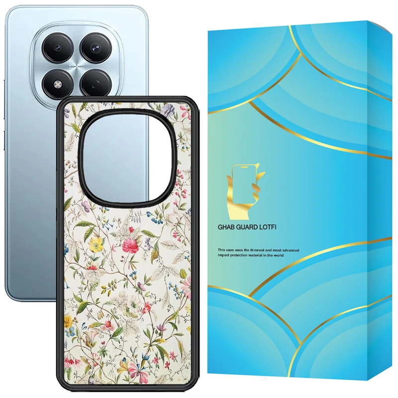 کاور قاب گارد طرح گل مدل CHN15P4 مناسب برای گوشی موبایل شیائومی شیائومی Redmi Note 15 Pro 4G