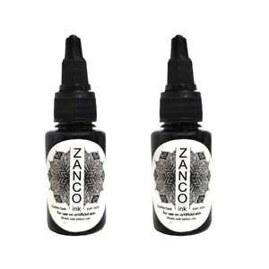  رنگ تتو زانکو مدل 001 حجم 30 میلی لیتر مجموعه 2 عددی