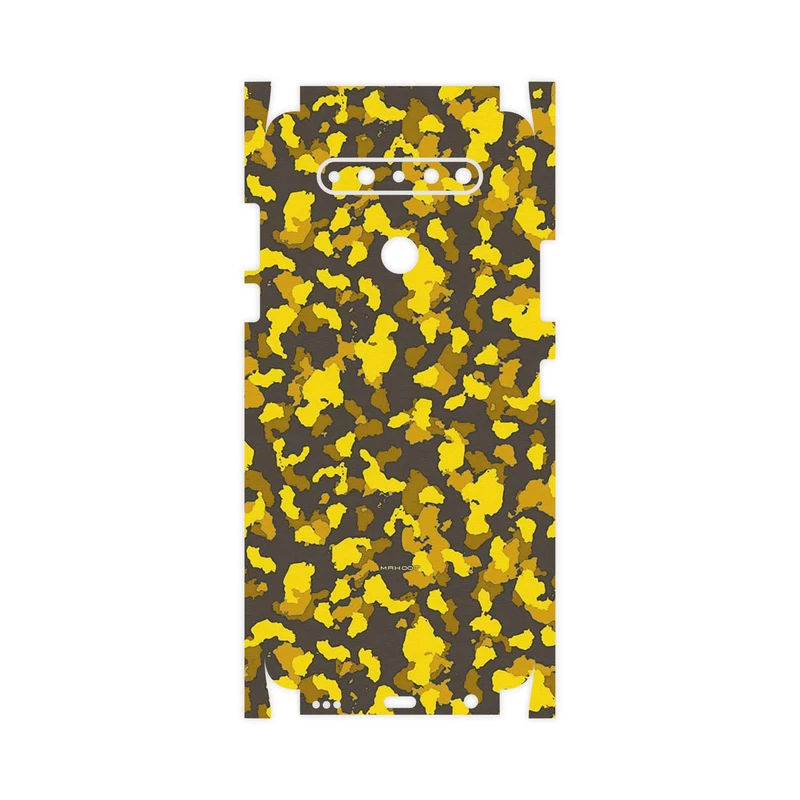 برچسب پوششی ماهوت مدل Yellow Infantry Army-FullSkin مناسب برای گوشی موبایل ال جی K51s