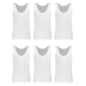 زیرپوش رکابی مردانه مدل ترک ییلدیز مجموعه 6 عددی