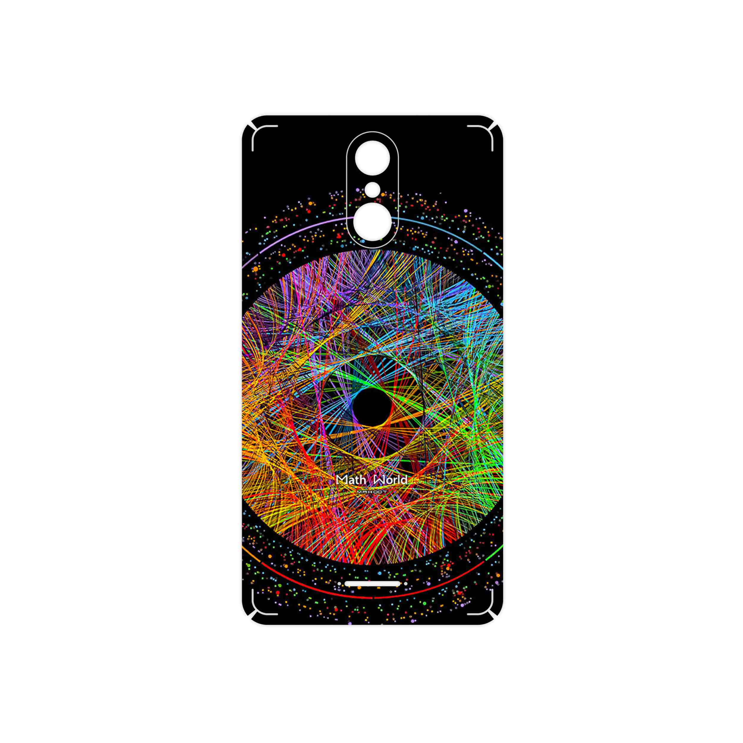 برچسب پوششی ماهوت مدل Mathematical Geometric Shape 2 مناسب برای گوشی موبایل تکنو WX3F LTE