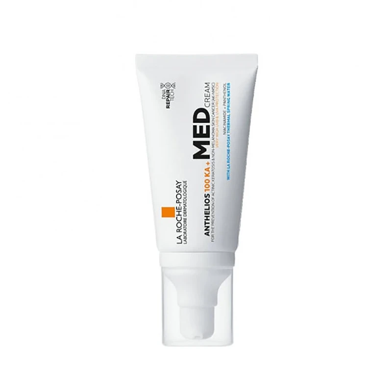 کرم ضد آفتاب بدون رنگ SPF 100 لاروش پوزای مدل la roche-posay anthelios 100ka+ med ‌مناسب انواع پوست حجم 50 میلی‌لیتر