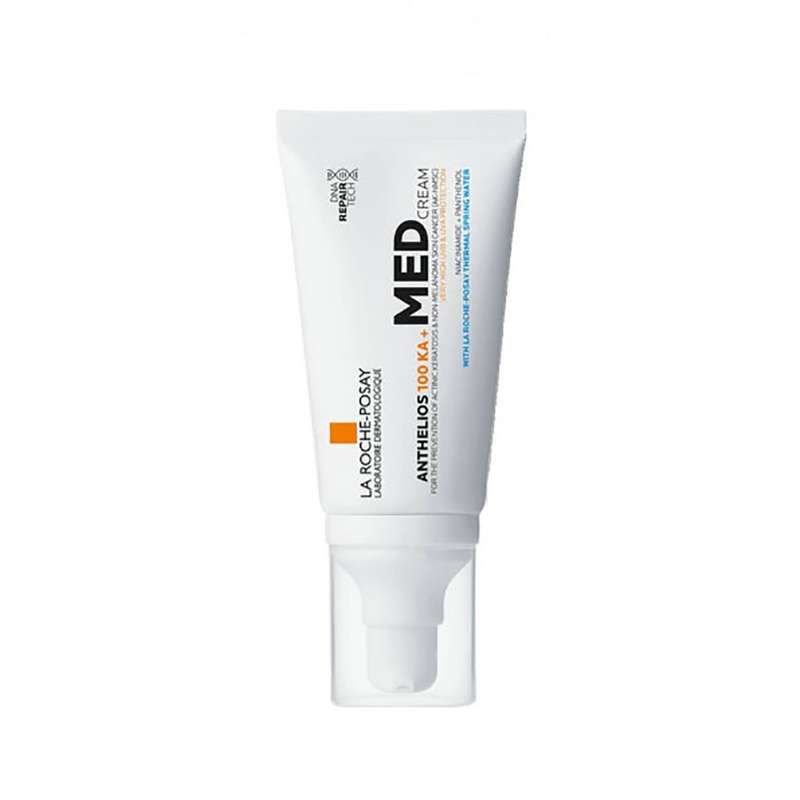 کرم ضد آفتاب بدون رنگ SPF 100 لاروش پوزای مدل la roche-posay anthelios 100ka+ med مناسب انواع پوست حجم 50 میلیلیتر کرم ضد آفتاب بدون رنگ SPF 100 لاروش پوزای مدل la roche-posay anthelios 100ka+ med مناسب انواع پوست حجم 50 میلیلیتر