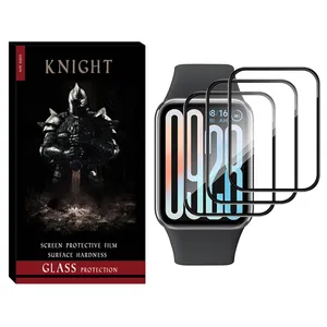 محافظ صفحه نمایش نایت مدل Nano Pmma KT مناسب برای ساعت هوشمند شیائومی Smart Band 9 Pro بسته سه عددی
