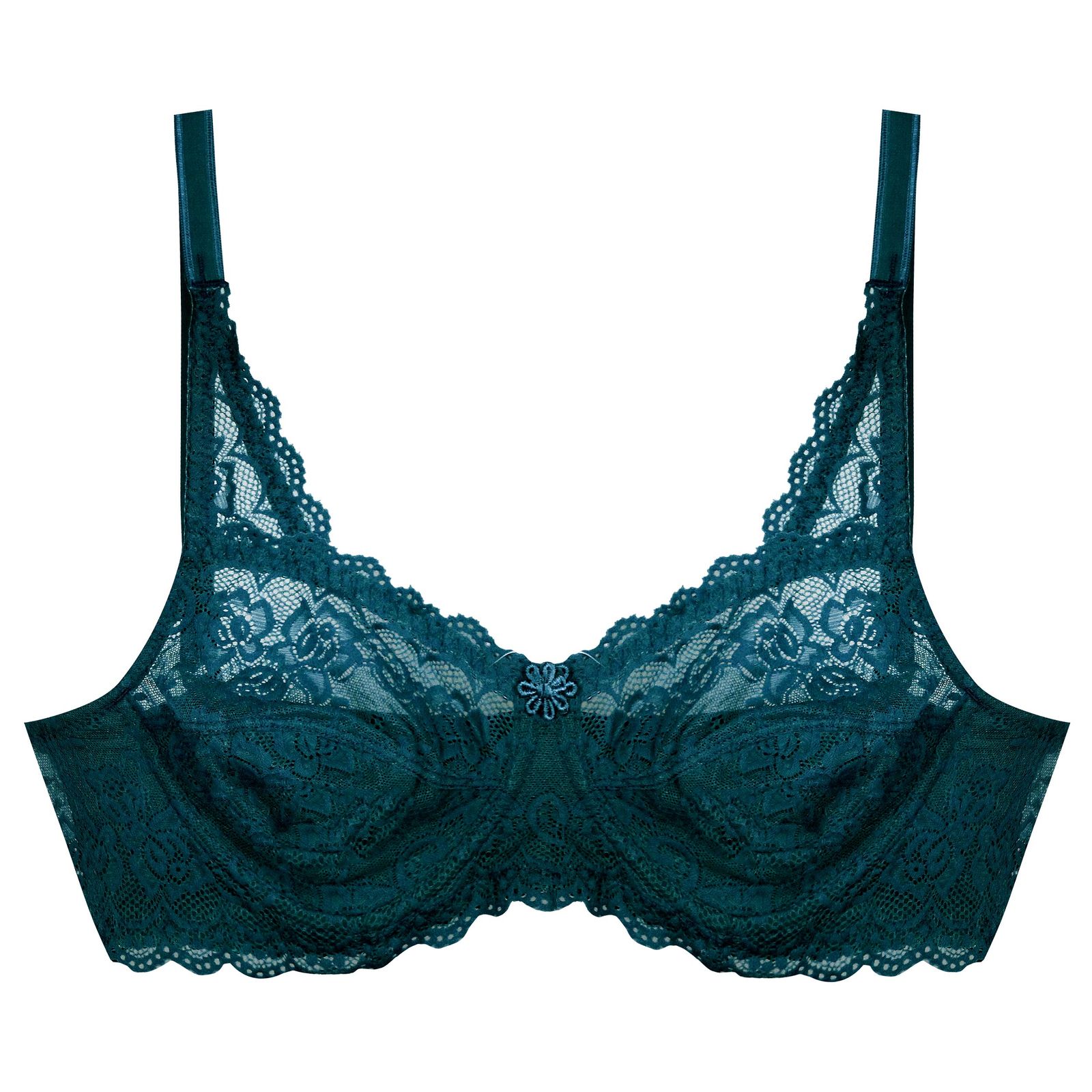 سوتین زنانه پانیذ مدل گیپوری فنردار کد 66365-new -  - 2