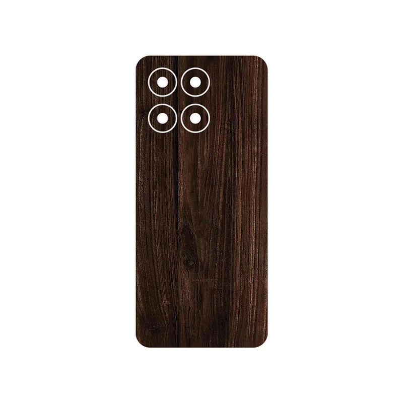 برچسب پوششی ماهوت مدل Dark_Walnut_Wood مناسب برای گوشی موبایل آنر X6a