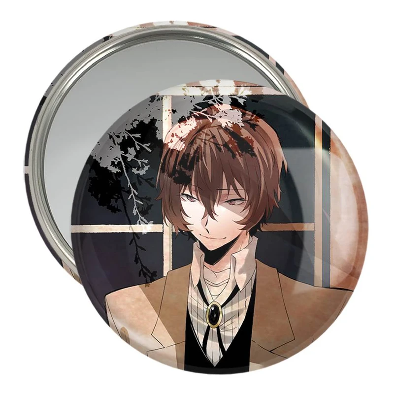 آینه جیبی خندالو مدل دازای اوسامو انیمه سگ های ولگرد بانگو  کد 13683