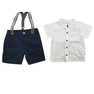 ست پیراهن و شلوارک پسرانه کد 2326