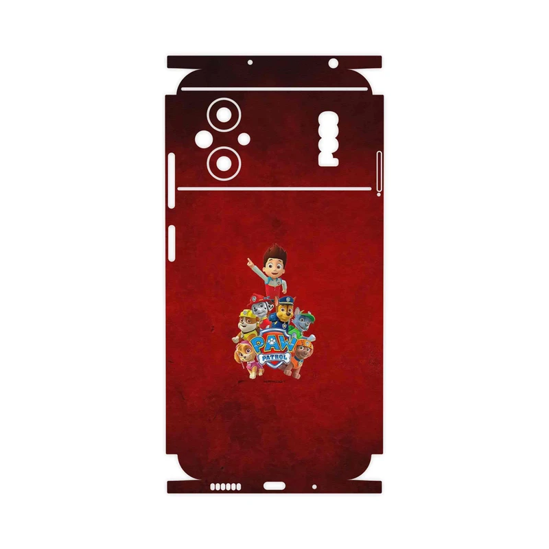 برچسب پوششی ماهوت مدل Paw Patrol-FullSkin مناسب برای گوشی موبایل شیائومی Poco M5