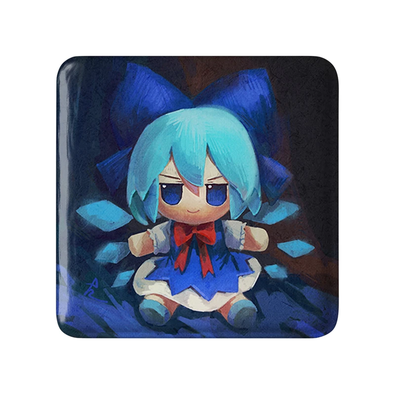 پیکسل خندالو طرح بازی توهو Touhou مدل مربعی کد 35786