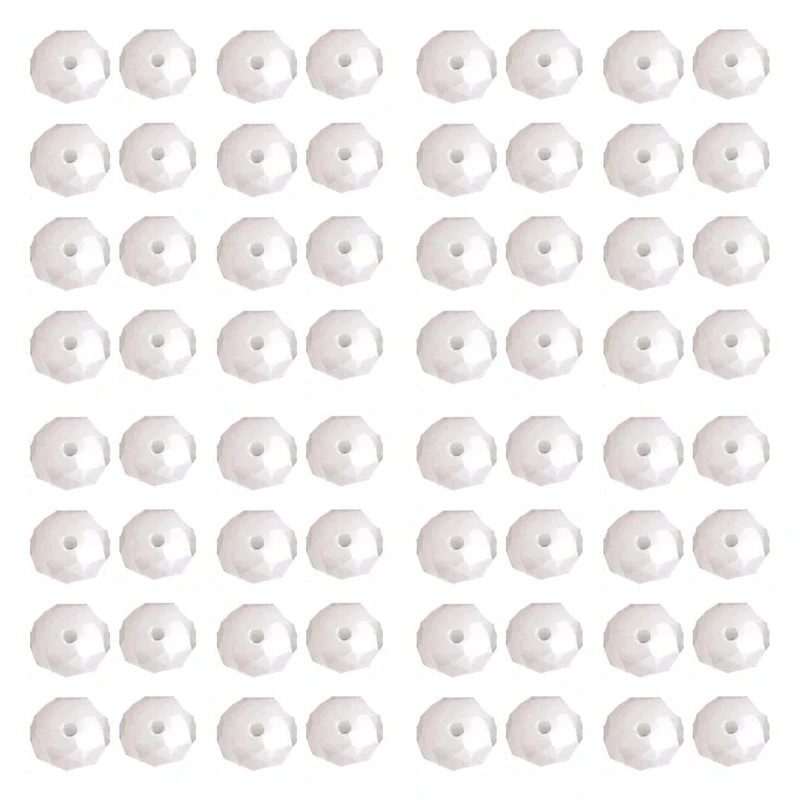 مهره دستبند مدل تراش دار کد 098 بسته 64 عددی