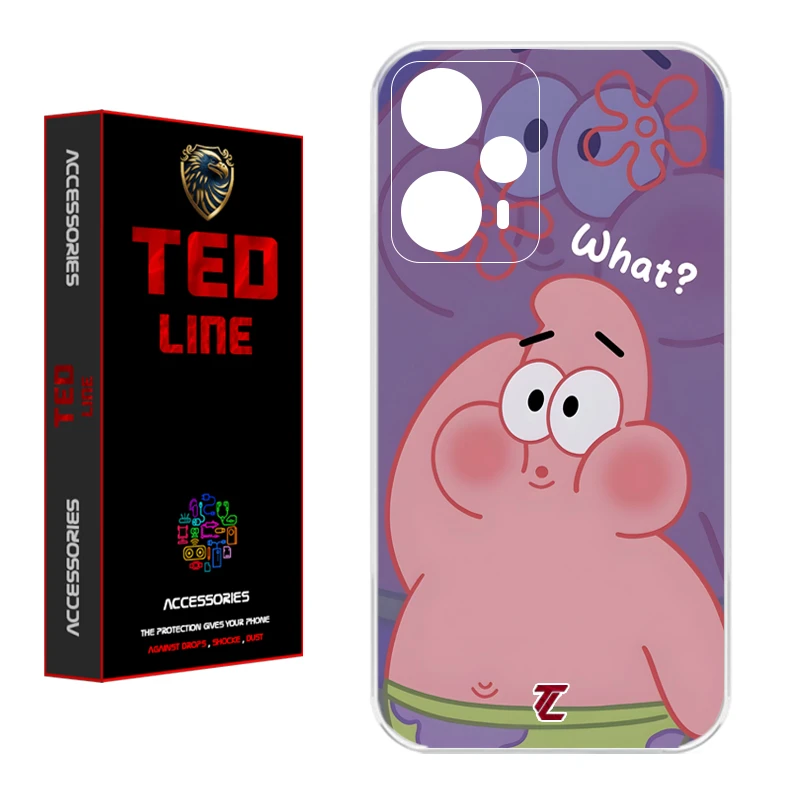 کاور تد لاین طرح پاتریک کد 1121 مناسب برای گوشی موبایل شیائومی Poco F5