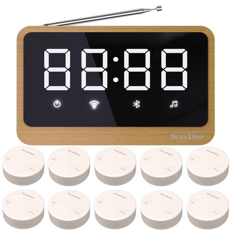 پیجر فراخوان گارسون مدل ZG-102 کد Light Brown پیجر فراخوان گارسون مدل ZG-102 کد Light Brown