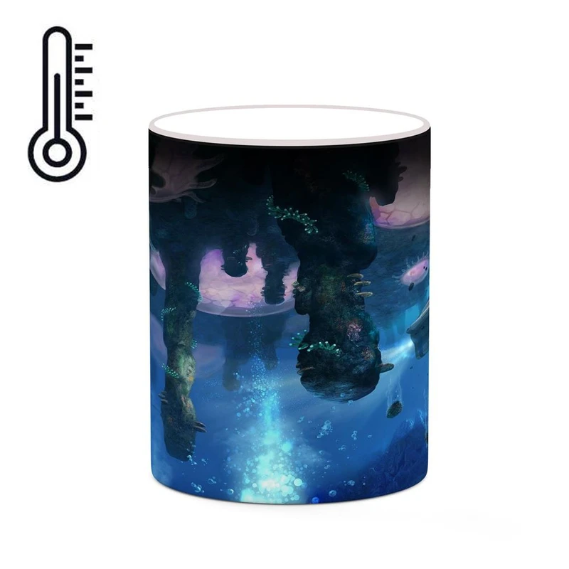 ماگ حرارتی کاکتی مدل بازی Subnautica Game کد mgh30449