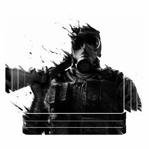 برچسب پلی استیشن ۴ پرو مدل Rainbow 6