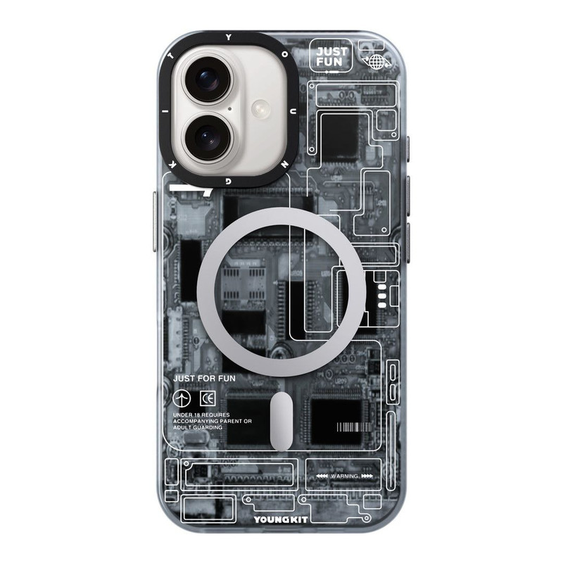 اور یانگ کیت مدل Technology Futuristic مناسب برای گوشی موبایل اپل iphone 16