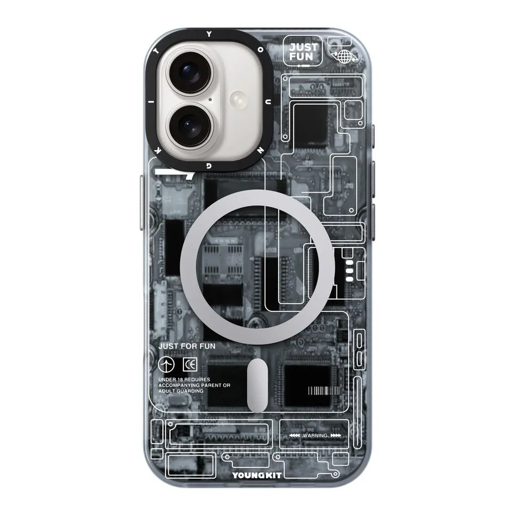 اور یانگ کیت مدل Technology Futuristic مناسب برای گوشی موبایل اپل iphone 16