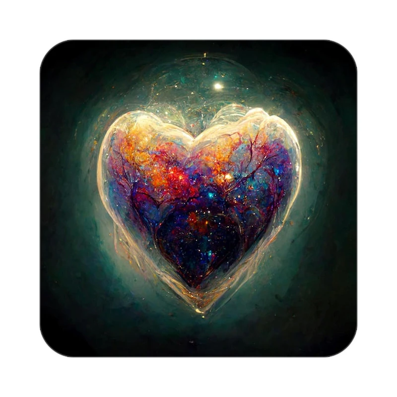 زیر لیوانی کاکتی مدل عاشقانه کد mp11866