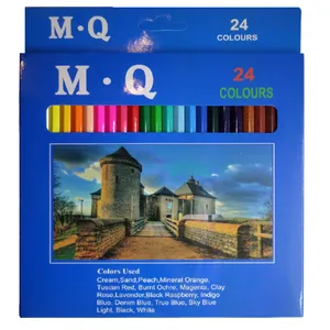  مداد رنگی 24 رنگ M.Q مدل M.Q.24