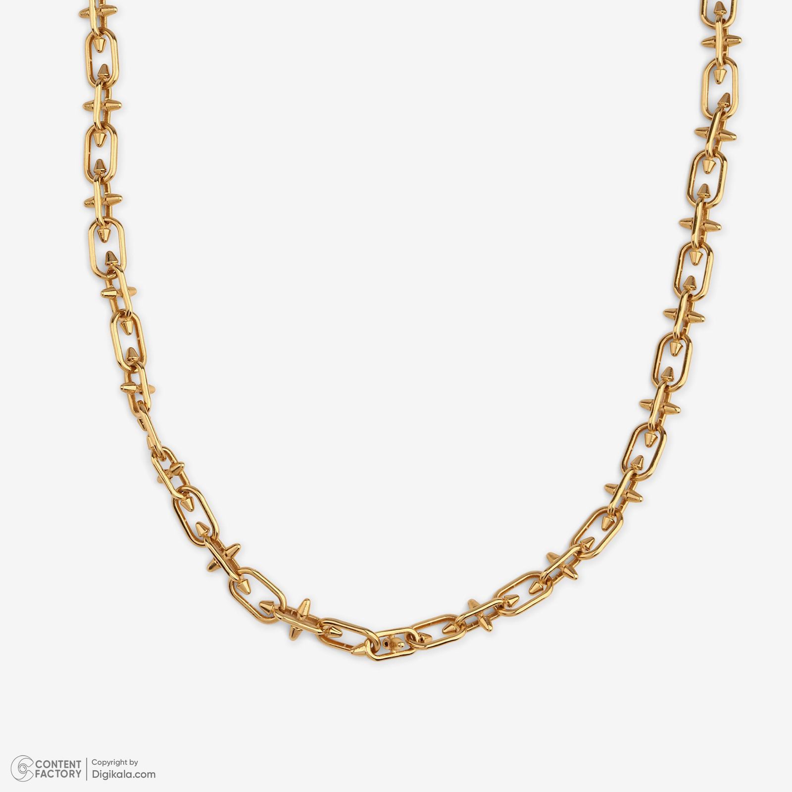 گردنبند طلا 18 عیار زنانه با زنجیر طرح تیفانی تایتان وی گالری مدل NC1456 -  - 5