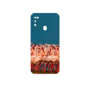 MAHOOT Flamingo Cover Sticker for Samsung Galaxy M21 2021 Edition