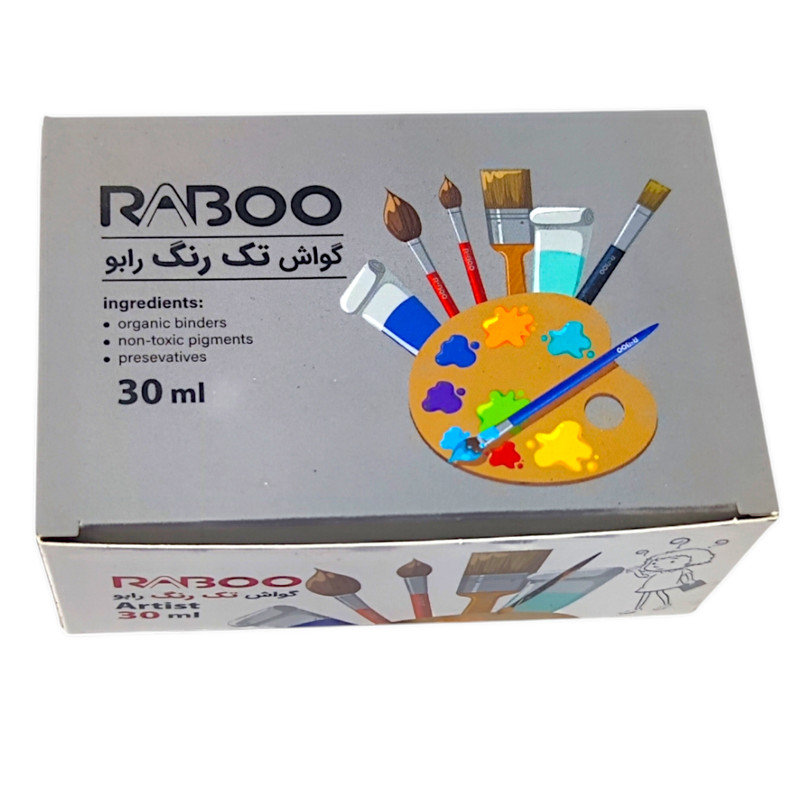 گواش رابو مدل آرتیست بسته 6 عددی