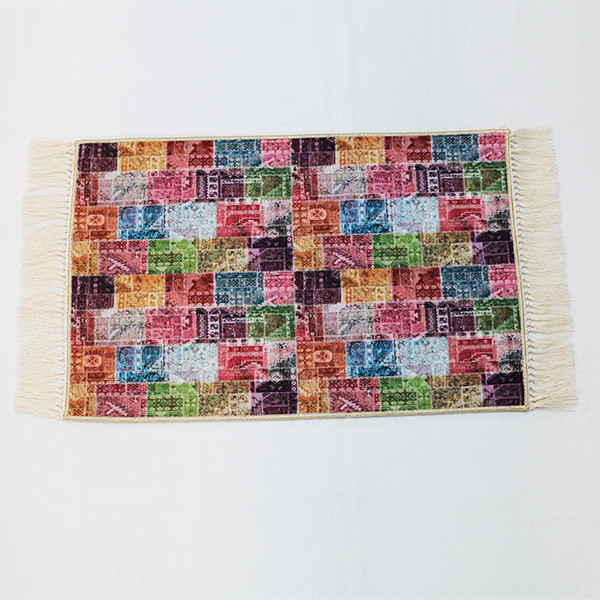 فرش پارچه ای هانوکس طرح رنگین کمان کد IFF.415.05