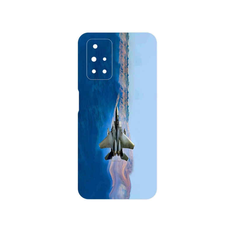 برچسب پوششی ماهوت مدل Fighter plane F15 مناسب برای گوشی موبایل شیائومی Redmi 10